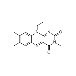 10-Ethyl-3,7,8-trimethyl-benzo[g]pteridine-2,4(3H,10H)-dione