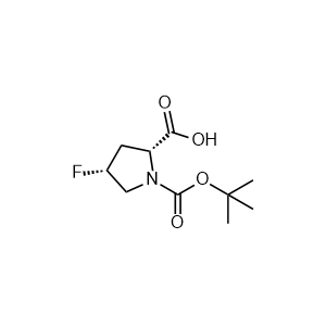 (2R,4R)-1-(tert-Butoxycarbonyl)-4-fluoropyrrolidine-2-carboxylic acid