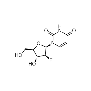 1-((2R,3S,4R,5R)-3-Fluoro-4-hydroxy-5-(hydroxymethyl)tetrahydrofuran-2-yl)pyrimidine-2,4(1H,3H)-dione
