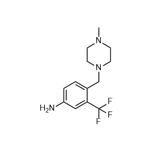 3-(Trifluoromethyl)-4-(4-methylpiperazinomethyl)aniline