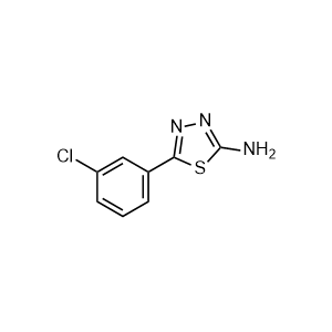 5-(3-chlorophenyl)-1,3,4-thiadiazol-2(3H)-imine