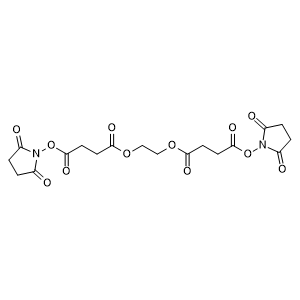 Bis(2,5-dioxopyrrolidin-1-yl) O,O'-(ethane-1,2-diyl) disuccinate