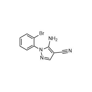 5-amino-1-(2-bromophenyl)-1H-pyrazole-4-carbonitrile