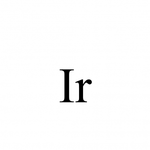 Iridium foil