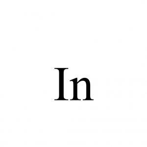 Indium granules