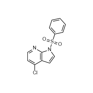 4-chloro-1-(phenylsulfonyl)-1H-pyrrolo[2,3-b]pyridine