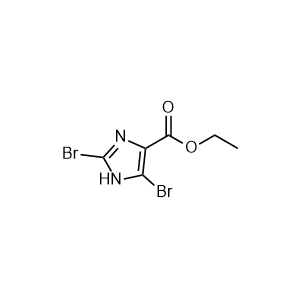 Ethyl 2,5-dibromo-1H-imidazole-4-carboxylate