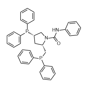 (2S,4S)-4-(Diphenylphosphino)-2-[(diphenylphosphino)methyl]-N-phenyl-1-pyrrolidinecarboxamide