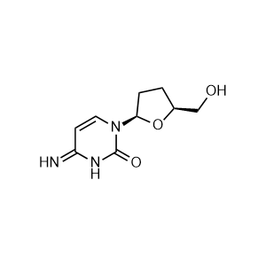 1-((2R,5S)-5-(hydroxymethyl)tetrahydrofuran-2-yl)-4-imino-3,4-dihydropyrimidin-2(1H)-one