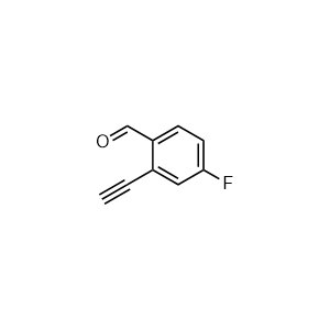 2-ethynyl-4-fluorobenzaldehyde