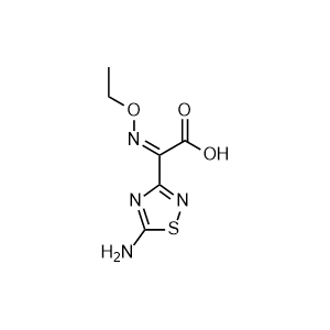 (Z)-2-(5-Amino-1,2,4-thiadiazol-3-yl)-2-(ethoxyimino)acetic acid