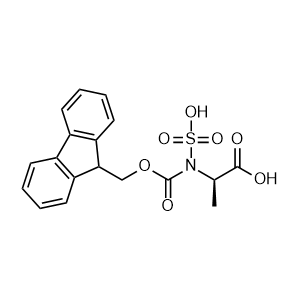 (((9H-fluoren-9-yl)methoxy)carbonyl)(sulfo)-D-alanine