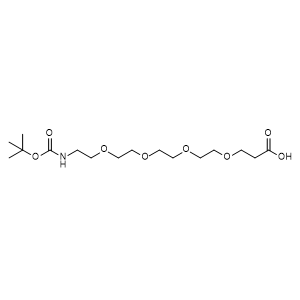 15-[(tert-Butoxycarbonyl)amino]-4,7,10,13-tetraoxapentadecanoic acid