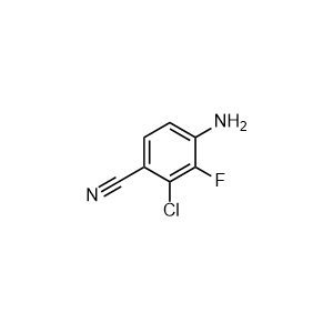 4-Amino-2-chloro-3-fluorobenzonitrile
