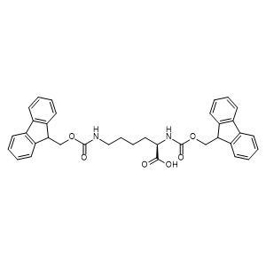 N2,N6-Bis(((9H-fluoren-9-yl)methoxy)carbonyl)-D-lysine