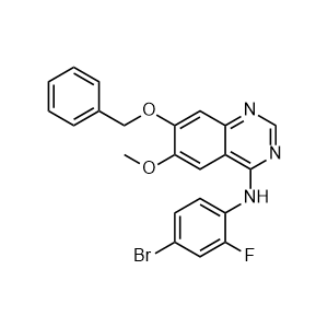 7-(Benzyloxy)-N-(4-bromo-2-fluorophenyl)-6-methoxyquinazolin-4-amine