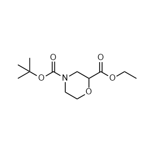 4-Boc-2-Morpholine ethyl formate