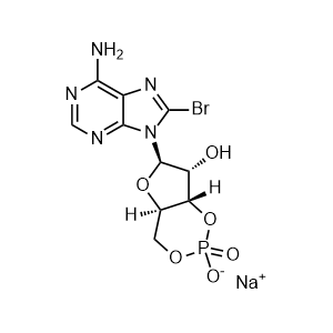 sodium (4aR,6R,7R,7aS)-6-(6-amino-8-bromo-9H-purin-9-yl)-7-hydroxytetrahydro-4H-furo[3,2-d][1,3,2]dioxaphosphinin-2-olate 2-oxide