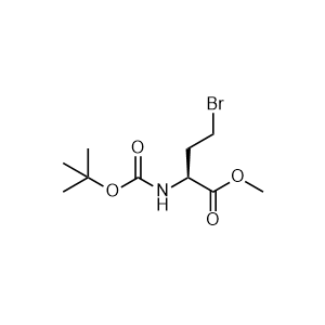 methyl (S)-4-bromo-2-((tert-butoxycarbonyl)amino)butanoate