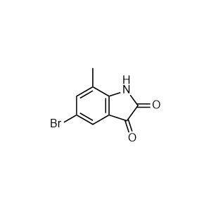 5-Bromo-7-methylindoline-2,3-dione