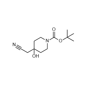 tert-butyl 4-(cyanomethyl)-4-hydroxypiperidine-1-carboxylate