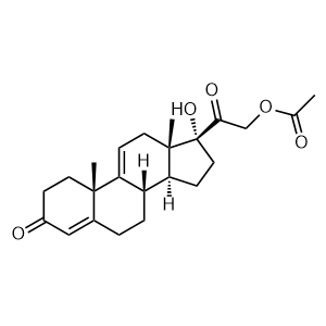 2-((8S,10S,13S,14S,17R)-17-Hydroxy-10,13-dimethyl-3-oxo-2,3,6,7,8,10,12,13,14,15,16,17-dodecahydro-1H-cyclopenta[a]phenanthren-17-yl)-2-oxoethyl acetate