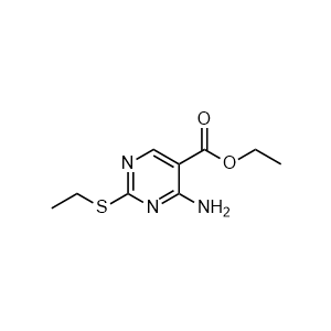 Ethyl 4-amino-2-(ethylthio)pyrimidine-5-carboxylate