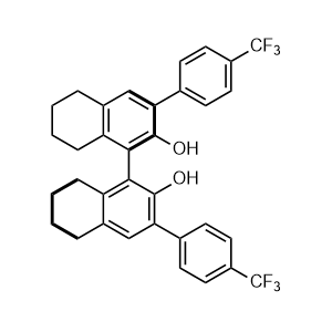 (R)​-5,​5',​6,​6',​7,​7',​8,​8'-​Octahydro-​3,​3'-​bis[4-​(trifluoromethyl)​phenyl]​-[1,​1'-​binaphthalene]​-​2,​2'-​diol