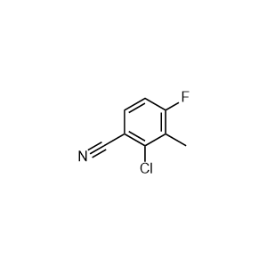 2-Chloro-4-fluoro-3-methylbenzonitrile