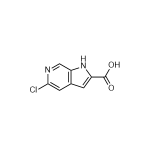 5-Chloro-1H-pyrrolo[2,3-c]pyridine-2-carboxylic acid