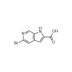 5-Bromo-1H-pyrrolo[2,3-c]pyridine-2-carboxylic acid