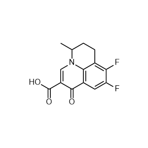 8,9-difluoro-5-methyl-1-oxo-6,7-dihydro-1H,5H-pyrido[3,2,1-ij]quinoline-2-carboxylic acid