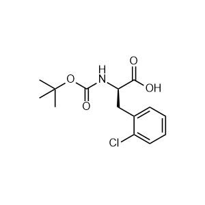 (R)-2-((tert-butoxycarbonyl)amino)-3-(2-chlorophenyl)propanoic acid