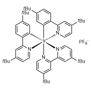 [4,4'-Di-t-butyl-2,2'-bipyridine][bis[5-(t-butyl)-2-[4-(t-butyl)-2-pyridinyl-kN]phenyl-kC]iridium(III) hexafluorophosphate