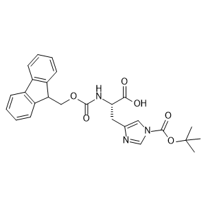 1-[(1,1-Dimethylethoxy)carbonyl]-N-[(9H-fluoren-9-ylmethoxy)carbonyl]-L-histidine