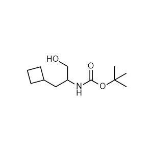 tert-Butyl 1-cyclobutyl-3-hydroxypropan-2-ylcarbamate
