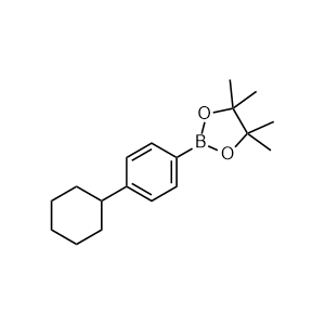 2-(4-cyclohexylphenyl)-4,4,5,5-tetramethyl-1,3,2-dioxaborolane