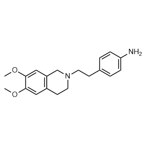 4-(2-(6,7-Dimethoxy-3,4-dihydroisoquinolin-2(1H)-yl)ethyl)aniline