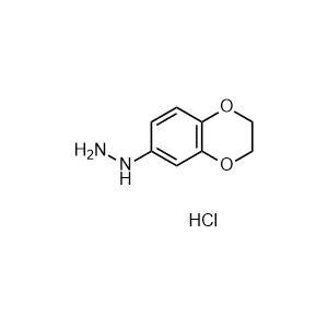 (2,3-dihydrobenzo[b][1,4]dioxin-6-yl)hydrazine hydrochloride
