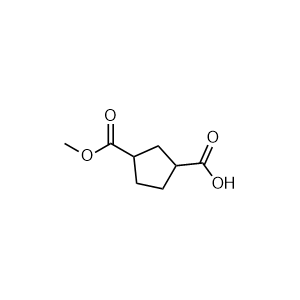 3-(methoxycarbonyl)cyclopentane-1-carboxylic acid
