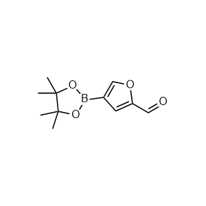 4-(4,4,5,5-Tetramethyl-1,3,2-dioxaborolan-2-yl)furan-2-carbaldehyde