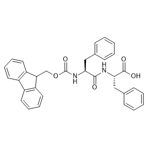 (S)-2-((S)-2-((((9H-Fluoren-9-yl)methoxy)carbonyl)amino)-3-phenylpropanamido)-3-phenylpropanoic acid