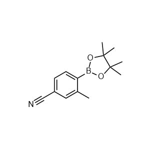 3-Methyl-4-(4,4,5,5-tetramethyl-1,3,2-dioxaborolan-2-yl)benzonitrile