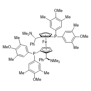 (1S,1′S)-1,1′-Bis[bis(4-methoxy-3,5-dimethylphenyl)phosphino]-2,2′-bis[(S)-(dimethylamino)phenylmethyl]ferrocene