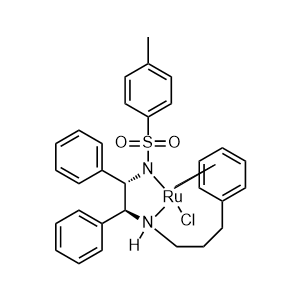 Chloro[N-[(1S,2S)-1,2-diphenyl-2-[[3-(η6-phenyl)propyl]amino-κN]ethyl]-4-methylbenzenesulfonamidato-κN]ruthenium