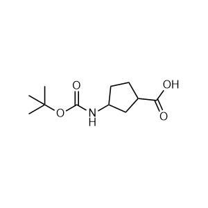 3-((tert-butoxycarbonyl)amino)cyclopentane-1-carboxylic acid