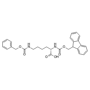 N2-(((9H-Fluoren-9-yl)methoxy)carbonyl)-N6-((benzyloxy)carbonyl)-L-lysine
