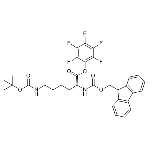 (S)-Perfluorophenyl 2-((((9H-fluoren-9-yl)methoxy)carbonyl)amino)-6-((tert-butoxycarbonyl)amino)hexanoate