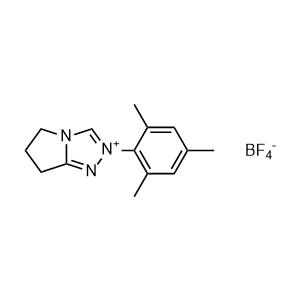 2-Mesityl-6,7-dihydro-5H-pyrrolo[2,1-c][1,2,4]triazol-2-ium tetrafluoroborate