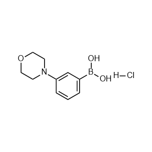 (3-morpholinophenyl)boronic acid hydrochloride
